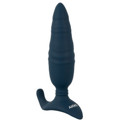 ANOS Plug vibrant Butt Thrust 14.5 x 4cm Bleu